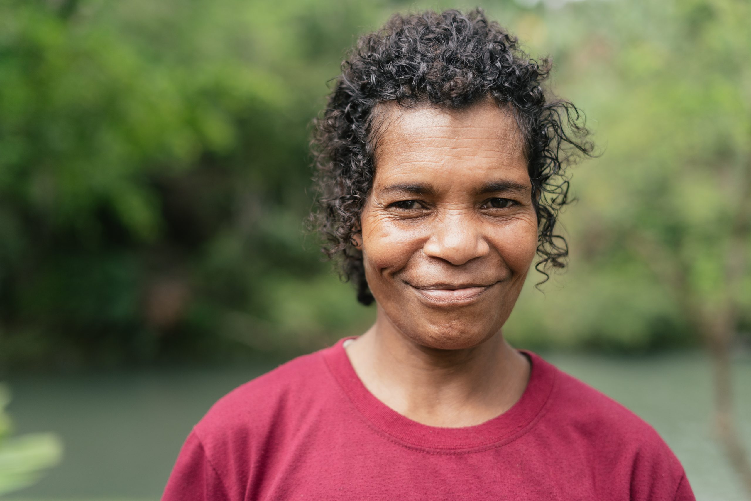 Ruthie from the community of Sololo, Papua New Guinea.