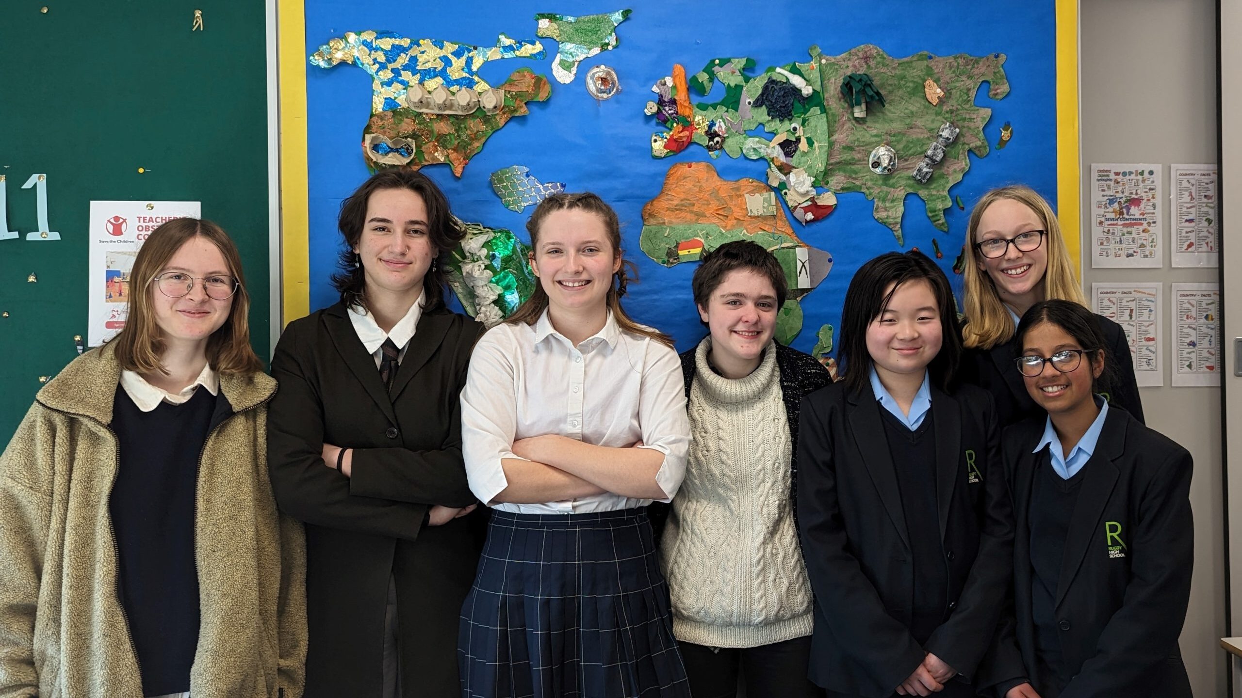 Meet the fundraisers from Rugby High School&#8217;s Climate Coalition