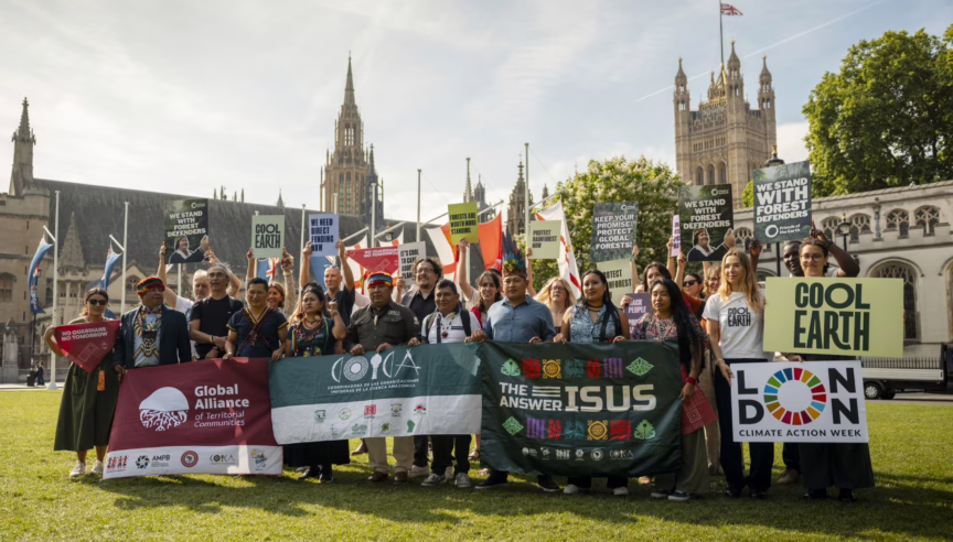 Press Release: Rainforest leaders say we can end climate crisis, as UK experiences hottest June on record
